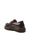 Premium 7710 Brown Genuine Leather Men's Loafer Shoes - 4