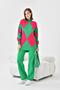 Women's Diamond Pattern Detailed Double Suit Benetton 20466 - 7