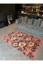 Paris Collection Powder Pink Themed Floral Rose Patterned Modern Decorative Carpet 62 - 2
