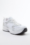 White Lace-Up Mesh Women's Sneakers Takaw25Sn00062 - 4