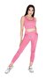 Women's Seamless Thick Strap Bra Bottom Top Fitness Set - 3
