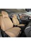 مجموعة غطاء مقعد السيارة الأمامي/الخلفي من الجلد الفاخر الجديد من Nissan Note