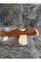 Wooden Toy Wheeled Airplane, 2 3 4 5 Girl-Boy Gift Montessori Toys - Brown - 2