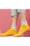 Pack of 5 Women's Multicolored Cotton College Tennis Socks - 2