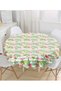 Flamingo Pattern Digital Printed Modern Round Tablecloth - Diameter 140cm - 2