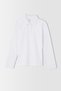 Girl's Regular Fit Back to School Polo Neck Pique Long Sleeve Polo T-Shirt