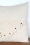 Boho Throw Pillow Cover Hand Knitted 45x45 Cm - 3