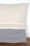 Boho Throw Pillow Cover Gray Natural 45x45 Cm - 3