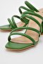 Woman's blunt nose grass green skin - 3