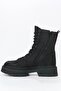 Loberia Genuine Leather Black Women's Boots - 4