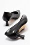 Women's Stiletto Shoes BLACK SKIN - 4