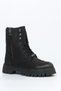 Geillis Genuine Leather Black Outdoor Women's Boots - 2