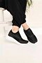 Women's Sneakers BLACK WHITE - 5