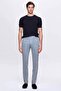 Slim Fit Navy Blue Summer Rayon Knitwear T-Shirt - 4