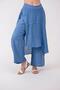 ITALIAN RAW LINEN TROUSERS SKIRT