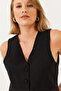 Women's Black Vest Mbms009 60501009 - 3
