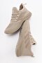 Anorak Lace-Up Women's Sneakers BEIGE BEIGE - 6