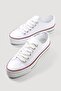 Women's Thick Soled Linen Sports Shoes White - 3