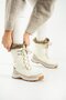 Usoa Waterproof Beige Women's Outdoor Boots - 4
