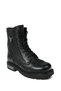 Genuine Leather Black Floater Men's Boots - 2