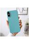 Apple iPhone X Compatible Case Zebana Woven Silicone Case Turquoise