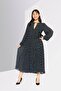 Women Allover Print Midi Dress, Multicolor - 2