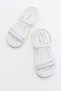 2-Piece Women's Sandals White - 5