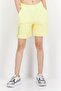 Women Sportswear Fit Plain Training Shorts, Yellow