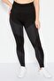 Women Sportswear Fit Pull On Training Leggings, Black