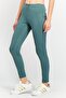 Women Sportswear Fit Running Tights, Green - 2