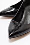 Women's Stiletto Shoes BLACK CROCO - 3