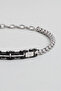 Zircon Stone 21 cm Steel Men's Bracelet - 2
