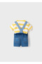 Baby Boy Summer T-Shirt Denim Solapet Shorts Set of 2 1680 - 2