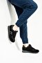 Peru Genuine Leather Black-Smoked Men's Sports Shoes - 4