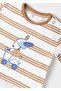Baby Boy Summer 2V Li T-Shirt Set 1096 - 4