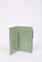 Women's Zippered Faux Leather Wallet D6853Axns - 4