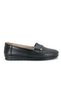Berfilla Dr.Tavsiyeli 100% Leather Mother's Women's Ballerina Shoes BLACK - 2