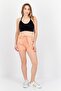 Women Drawstring Basic Shorts, Pink - 4