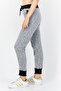 Women Straight Leg Graphic Printed Jogger Pants, Grey - 4