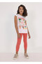 Girl's T-Shirt Tights Set of 2 6750 - 3