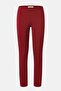 Women Plain Straight Leg Pants, Maroon - 3