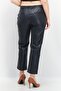 Women Regular Fit Solid Pants, Black - 3