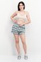 Women Regular Fit Allover Print Basic Shorts, Multicolor - 3