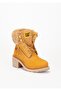 Nikki Women's Yellow Nubuck Boots - 3