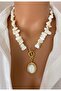 Special Design Women's Pendant with Gold Plated Frame and All Natural Sed.Ef Stone in Gift Box - 5