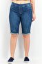 Women Pull On Bermuda Shorts, Clean Marcel