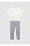 Female Child Summer T-Shirt Legging 2 Set 6751 - 5