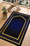 Digital Printed Non-Slip Base Washable Gift Dowry Prayer Mat Prayer Rug