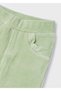 Green Fisherman Knitted Baby Girl Pants - 514 - 2