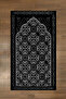 Digital Printed Non-Slip Base Washable Gift Dowry Prayer Mat Prayer Rug - 2